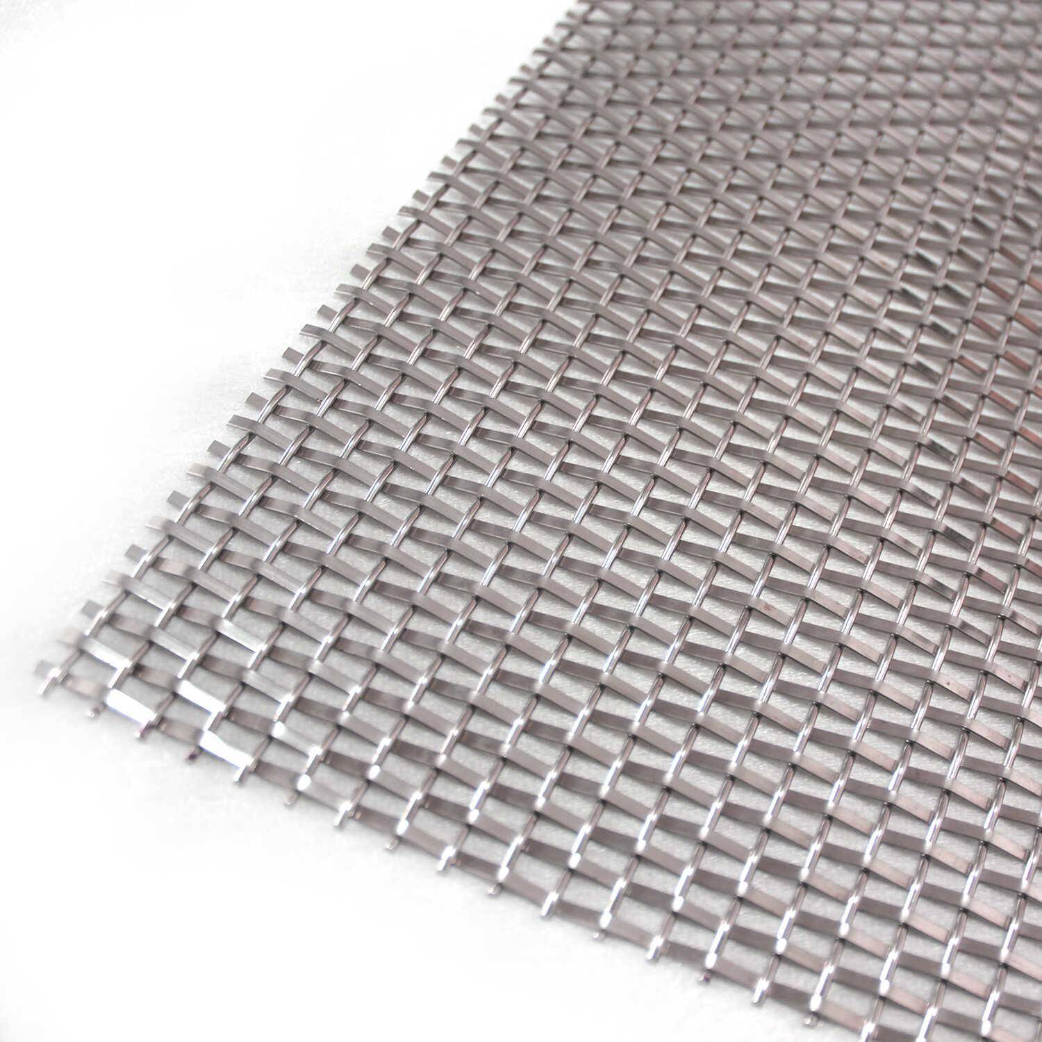 304不锈钢网片大块样品装饰编织金属网格大尺寸样板