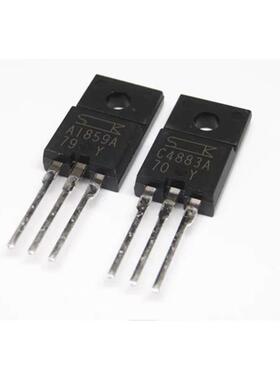 全新 2SA1859A 2SC4883A A1859A C4883A TO-220F 180V 三极管对管