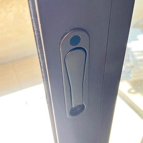 方杆矮扁型隐藏传动执手把手隐形金刚网纱窗折叠移门窗把手暗拉手