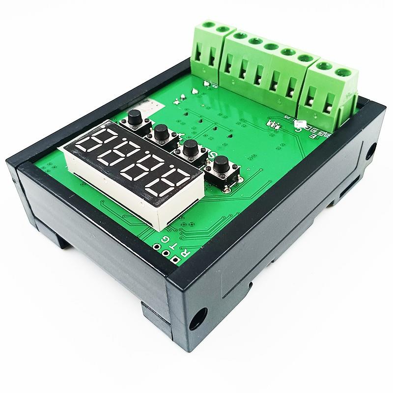 4通道开关量转1路拟量 4DI转1AO模块 4-20MA电流/0-10V电压输出