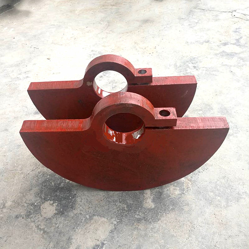 偏心轮甩块振动铁平衡块配重块甩铁定制振动筛振动电机马达专用