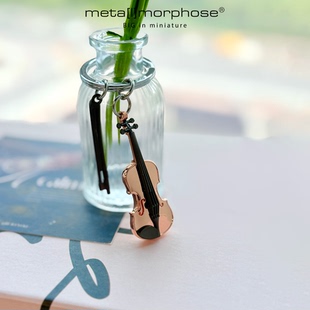 小提琴钥匙扣包包挂件 比利时metalmorphose音乐旋律系列生日礼物