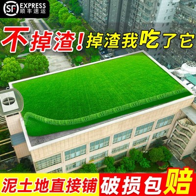 仿真草坪人工假草皮幼儿园塑料垫子地垫户外阳台隔热装饰草绿地毯