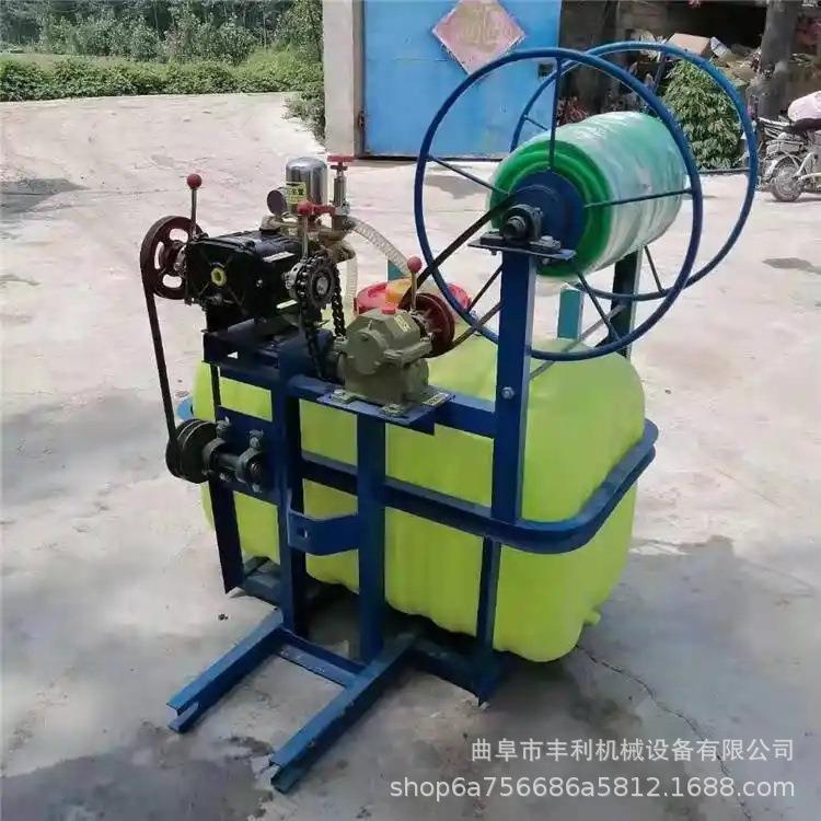 504拖拉机后悬挂打药机单杠四轮车背负式打药机农用小麦喷药机