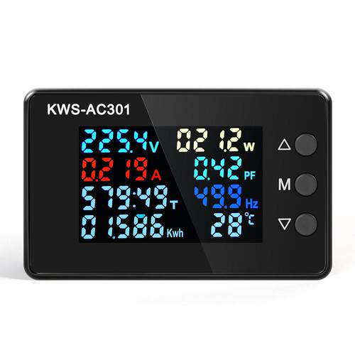 KWS-AC301交流电压表100A电流电压表50-300V数字式电压表