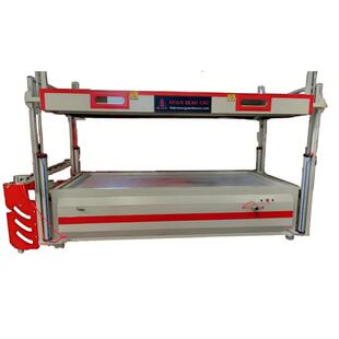 车壳子工艺品包装盒真空覆膜机气缸升降衣柜门板全自动数控吸塑机