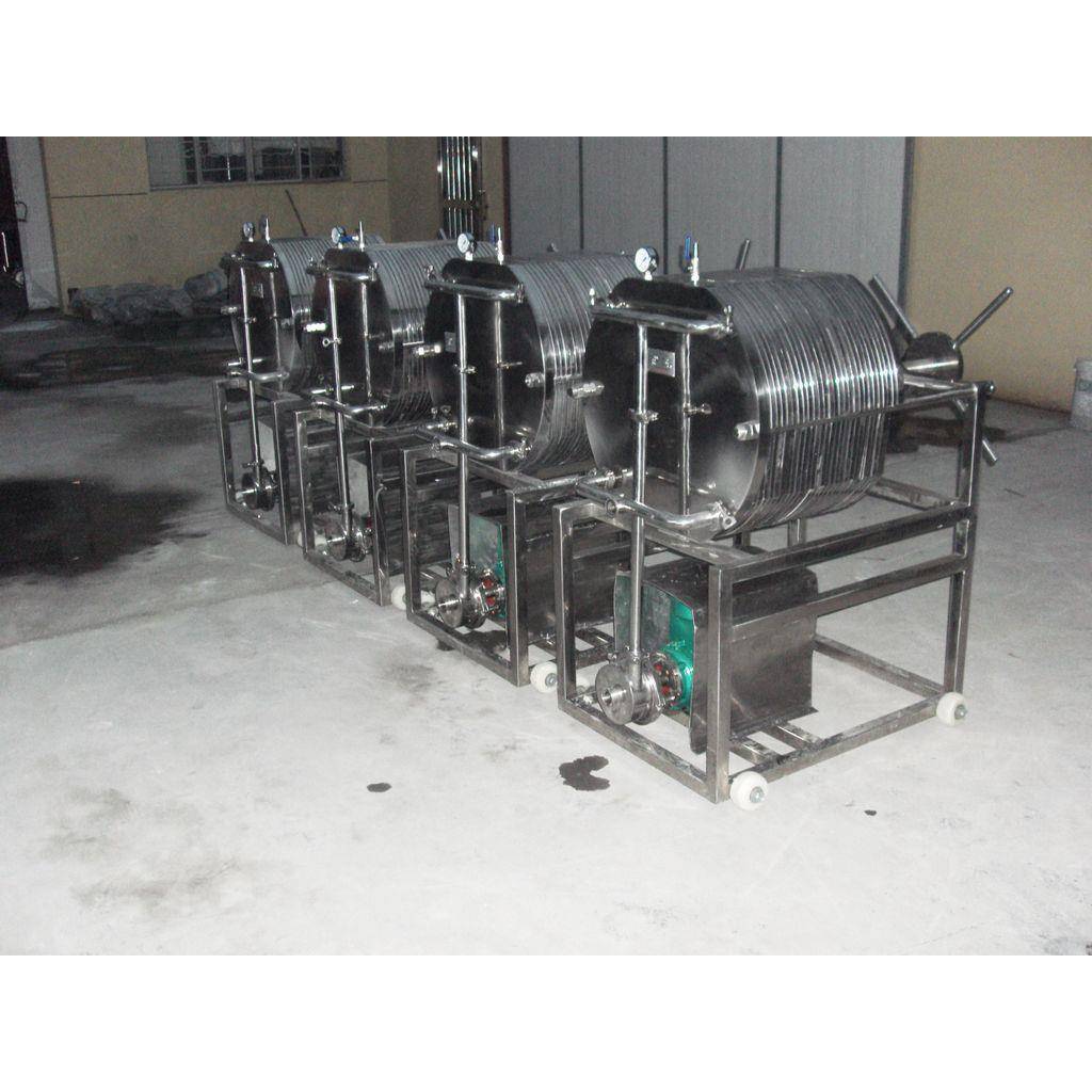 精品热销优质卧式板框过滤器板框过活性炭过滤器