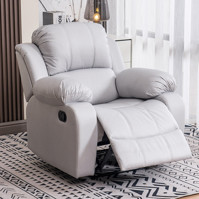 头等功能舱沙发单人太空懒人椅影院布艺美甲美睫沙发电动躺椅