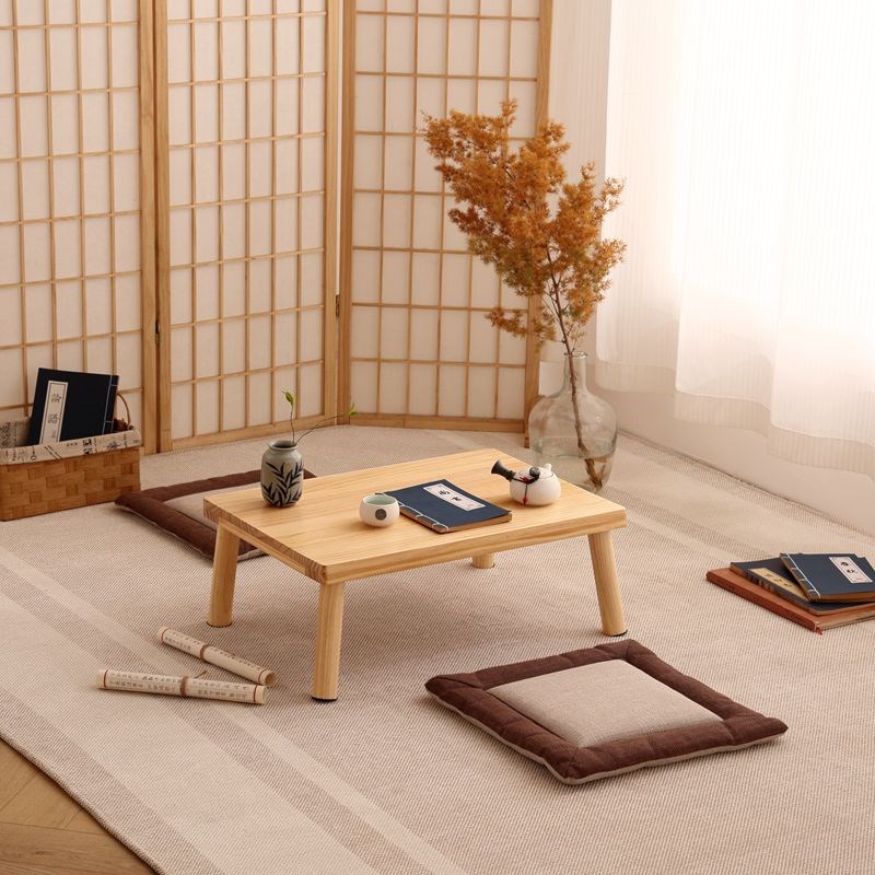 实木飘窗小茶几榻榻米炕几日式家用茶桌阳台小桌子卧室坐地矮炕桌