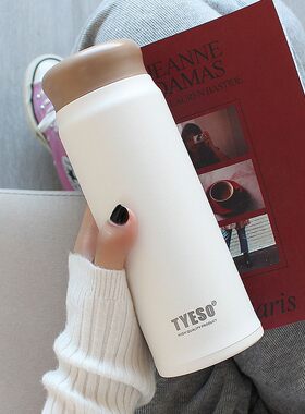 男女士保温杯简约磨砂生杯韩版网红容量杯