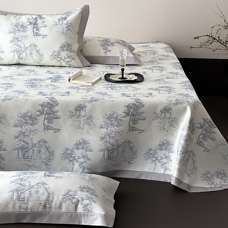 夏季A类冰丝席凉席三件套可水洗折叠裸睡凉感软席垫子床单空调席