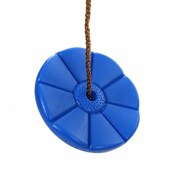 加厚塑料花瓣圆盘儿童秋千 室内外休闲塑料亲子玩具荡秋千