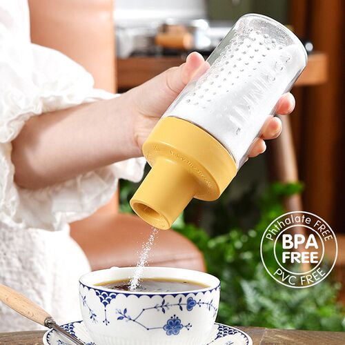 调味料罐控量盐罐厨房调料瓶定量密封潮家用盐味精调料盒控盐瓶