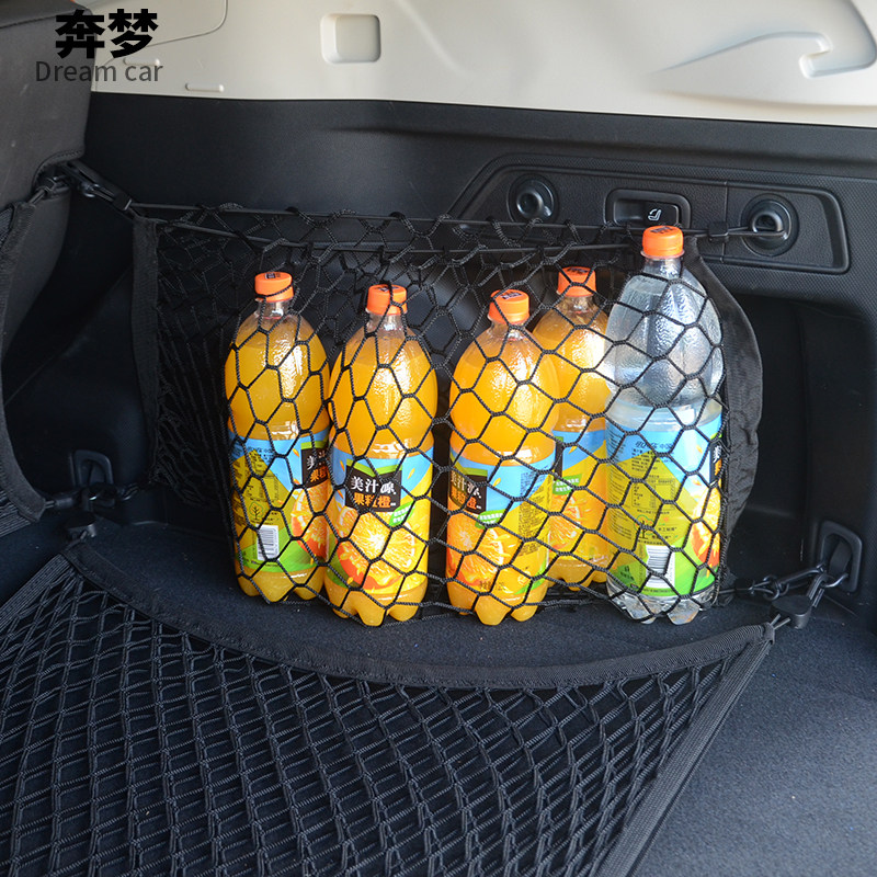 斯巴鲁森林人傲虎尾箱储物网网兜收纳网内饰行李网