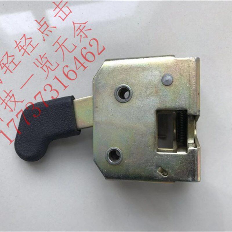 沃隆开帝来客锁块工程锁黄色油电动混合电动四轮代步车