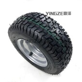 自制四轮沙滩车卡丁车13X5.00 6寸公路轮胎轮毂割草机扫雪机轮胎