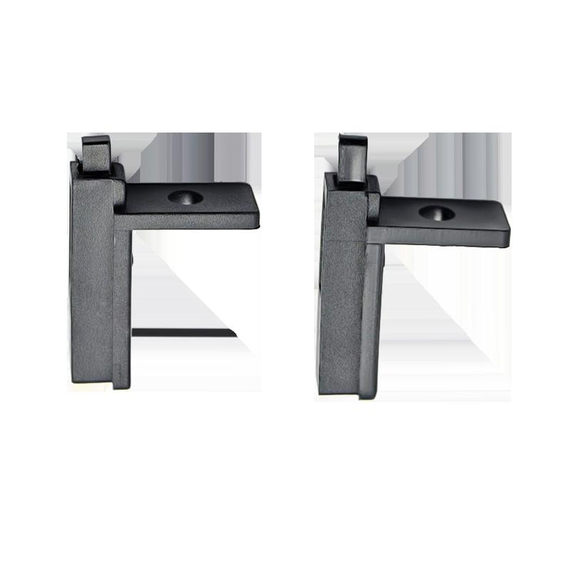 窗花7字弹卡扣铝合金小纱窗缓冲器拼接角带弹力按钮七字型奥茜珊