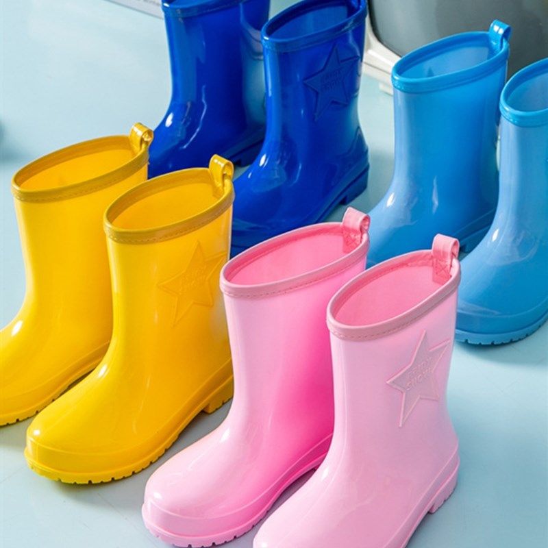 中筒儿童雨鞋男女童防滑雨靴防水胶鞋学生中大童水鞋套鞋塑胶水靴,居家日用,雨鞋/雨靴,淘宝优惠券,粉丝福利购,淘宝优惠卷