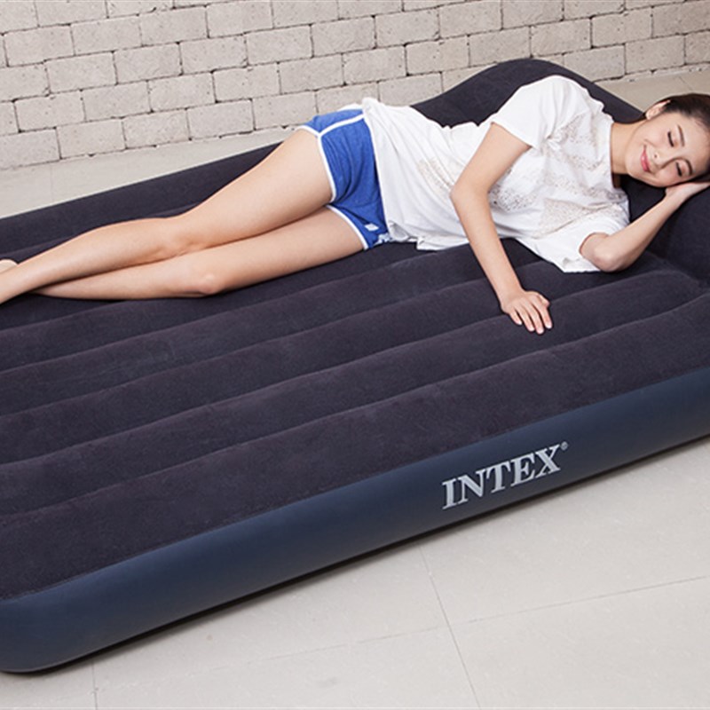 intex 气垫床双人户外帐篷午休床单人 加大加厚自动充气床垫家用