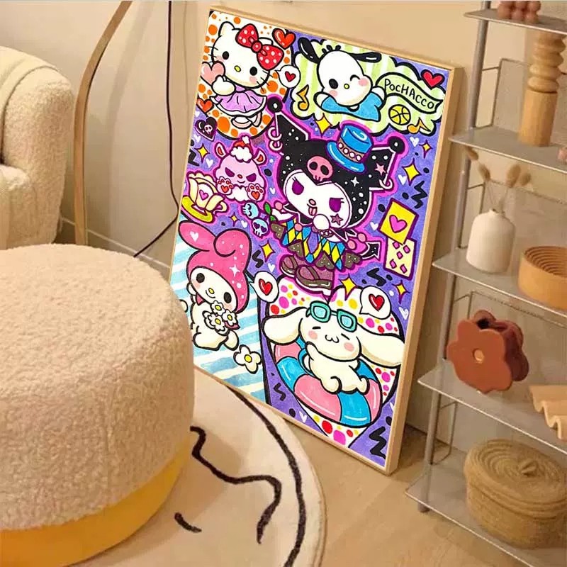 儿童钻石画0儿童十字绣手工y库洛米玉桂狗钻石贴画,居家布艺,钻石绣,淘宝优惠券,粉丝福利购,淘宝优惠卷