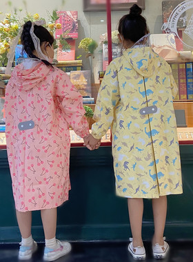 儿童质感男女童樱桃20r22可爱小学生小孩长款小童幼儿园男宝宝雨