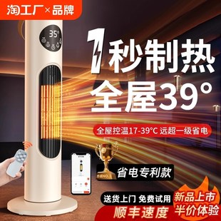 石墨烯全屋大面积婴儿浴室洗澡 电暖气取暖器家用暖风机2024新款