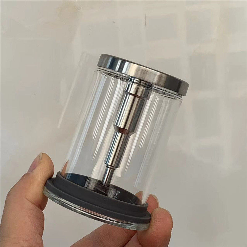 万象玻璃杯茶水分离杯配件双层V258/158L茶仓U258L内胆U158L茶漏图片