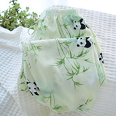 宝宝长裤 梦宝虎女童灯笼裤 绵绸宽松洋气外穿防蚊裤 薄款 子沙滩 夏季