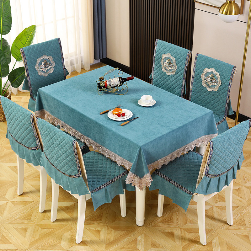 新款餐桌椅子套罩桌布布艺餐椅垫套装防滑凳子套坐垫靠背连体一体,居家布艺,桌布,淘宝优惠券,粉丝福利购,淘宝优惠卷