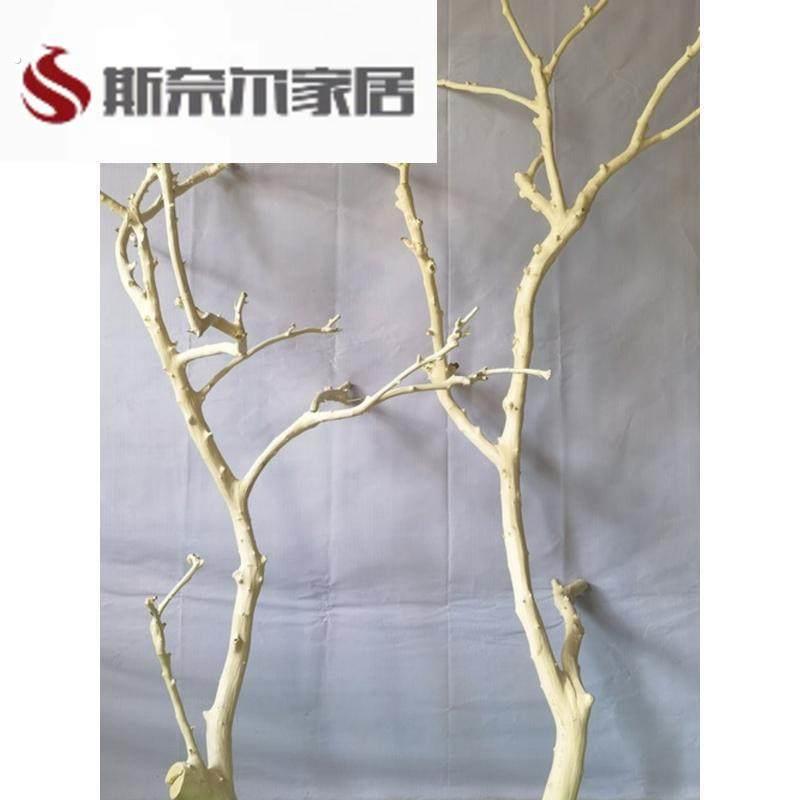 干树枝原木杈艺术干燥树枝枯枝枯木树干鸟架造型壁挂衣架悬吊式天图片
