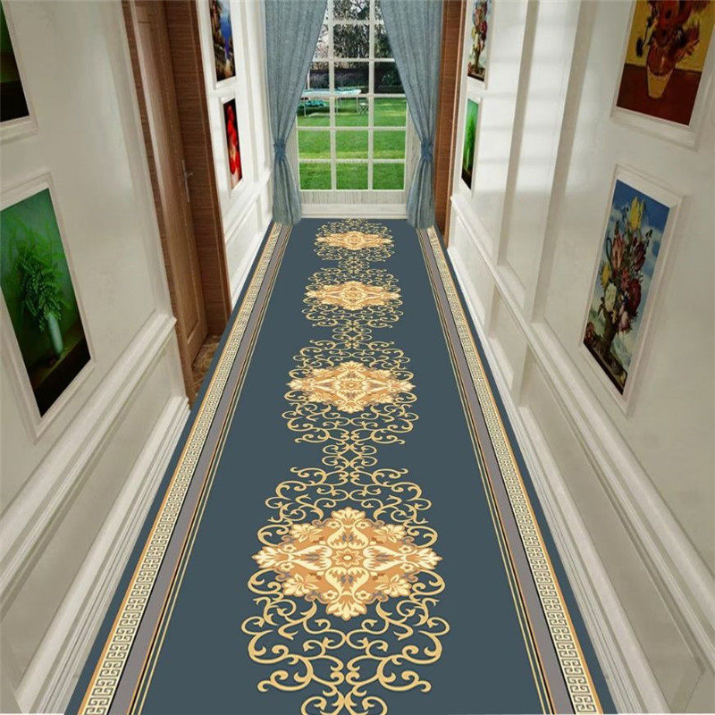 过道走廊地毯家用客厅入户地垫楼梯毯满铺酒店宾馆大面积垫子长条