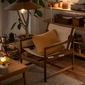 MUMO木墨 林栖椅阳台家用休闲实木餐椅沙滩椅子