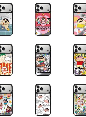 MagSafe磁吸蜡笔小新袜子适用苹果17promax手机壳iPhone16promax