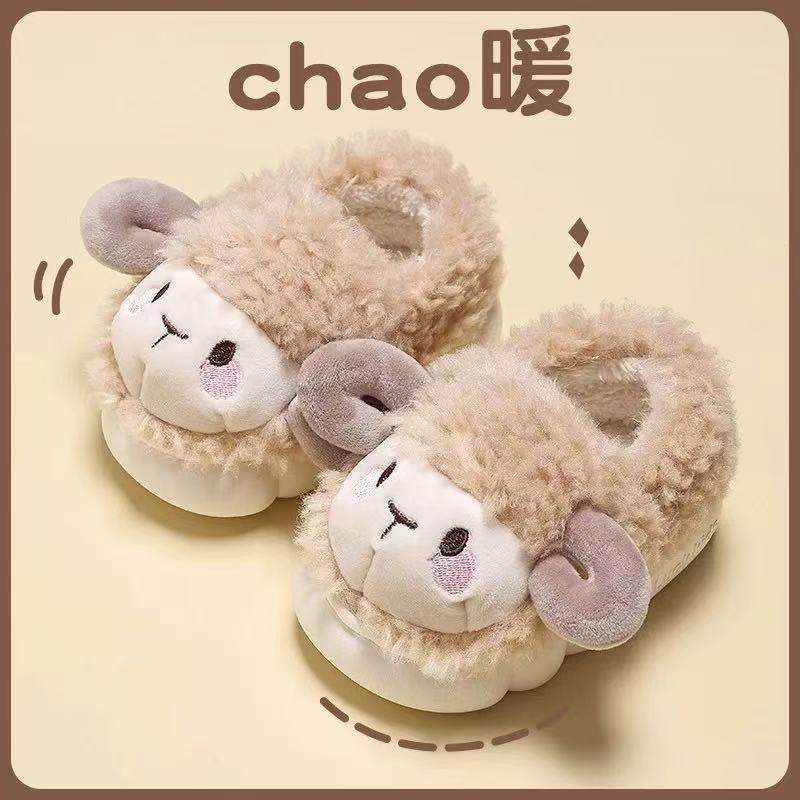 冬季儿童包跟棉鞋男女童居家保暖加绒婴幼儿1-岁2防滑宝宝棉拖鞋,童鞋/婴儿鞋/亲子鞋,雪地靴,淘宝优惠券,粉丝福利购,淘宝优惠卷