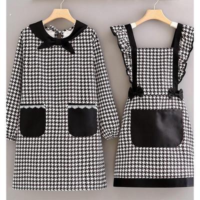 长袖反穿罩衣厨房烧饭洗碗可爱围裙干活外套大人防脏衣搞卫生衣服