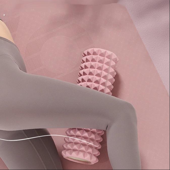 泡沫轴狼牙棒按摩滚轴泡沫滚轮腿部肌肉放松专业神器瑜伽器材