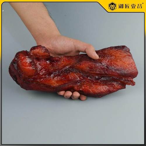仿真叉烧模型腊肉腊肠烧鹅烧鸭酒店明档展示拍摄影视道具仿真模型