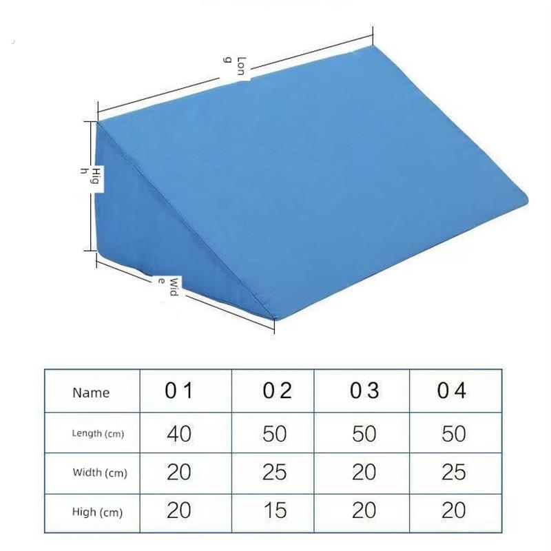 三角垫R型翻身枕老人R型翻身垫侧身体位垫高密度海绵垫