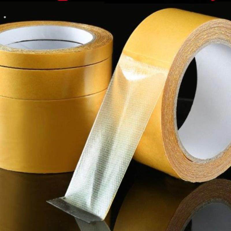 强力网格双面胶带高粘度透明布基地毯地垫春联胶带,文具电教/文化用品/商务用品,胶带/胶纸/胶条,淘宝优惠券,粉丝福利购,淘宝优惠卷