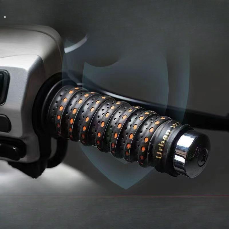 摩托车车把套电动车防滑手把套柔软舒适透气耐磨吸汗手把胶零配件