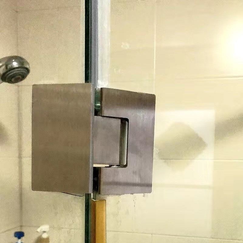 180度合页哑黑304不锈钢玻璃门无框页板夹淋浴房浴室夹加厚玻璃夹,基础建材,浴室玻璃夹,淘宝优惠券,粉丝福利购,淘宝优惠卷