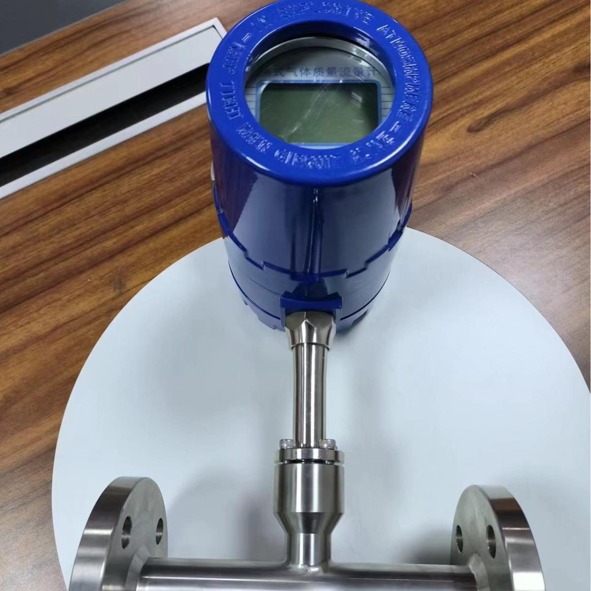 智能热式气体质量流量计氮气压缩空气氧气烟气管道式流量表