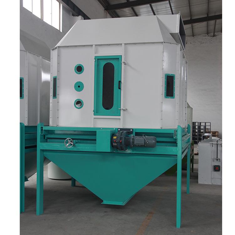 逆流冷却器冷却适用于畜禽颗粒饲料的冷却降温效果显著可长期储存