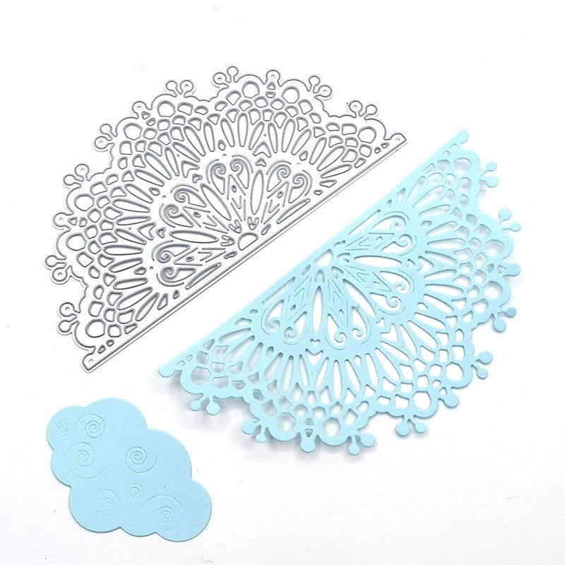 scrapbookingDIY切割刀模碳钢刀模压花刀模花边贺卡封面