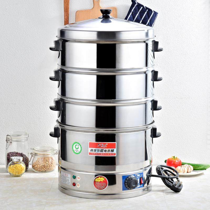 商用不锈钢电蒸笼电蒸锅蒸屉大容量电蒸桶包子机电蒸炉三眼蒸包炉,厨房电器,其他商用厨电,淘宝优惠券,粉丝福利购,淘宝优惠卷