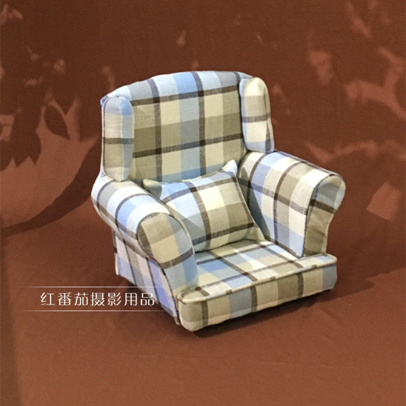 儿童摄影道具沙发百天半岁宝宝拍照韩版主题座椅照相辅助影楼拍照