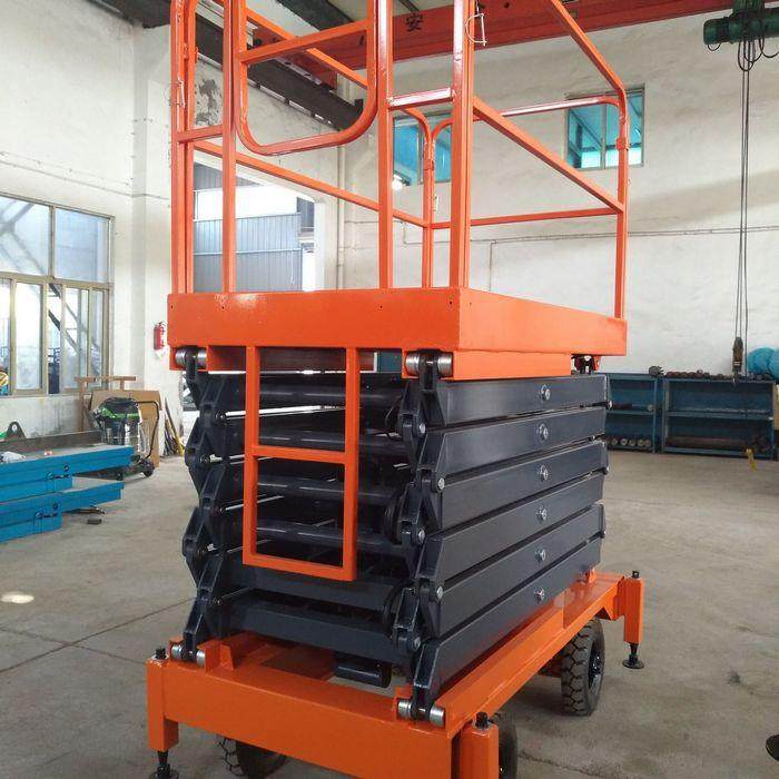 供应升降机|升降台|高空作业平台|SJY0.5-9移动剪叉式升降平台