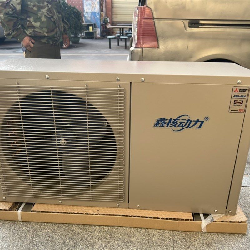 两匹空气能热泵热水器主机内置循环泵
