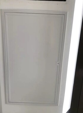 空调外机检修门阳台空调检查口白色灰色黑色管道门检修口装饰
