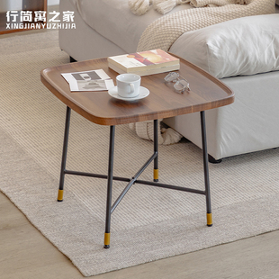 沙发边桌客厅家用小户型现代简约阳台桌茶桌角几小方桌床头柜边几